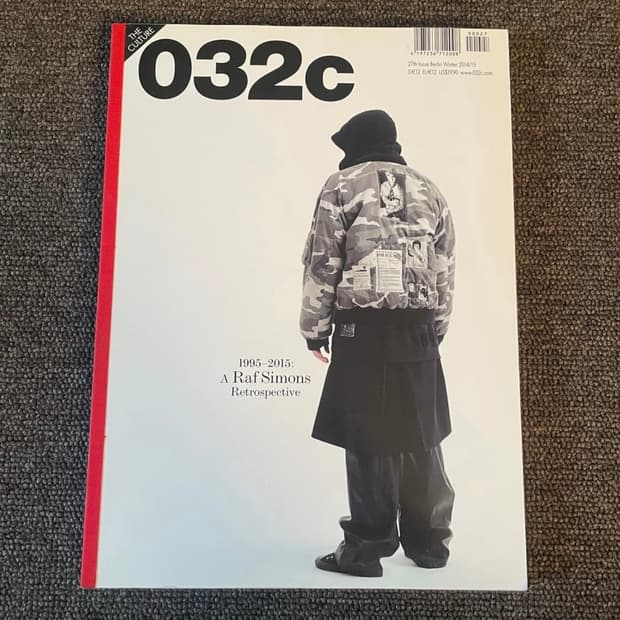 032c 라프시몬스 1995-2015 Retrospective 한정판