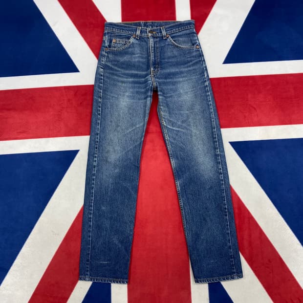 90s 리바이스 505 오렌지탭 데님팬츠 30