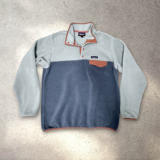 L사이즈) 파타고니아 신칠라 투톤  후리스 스냅티 라이트웨이트