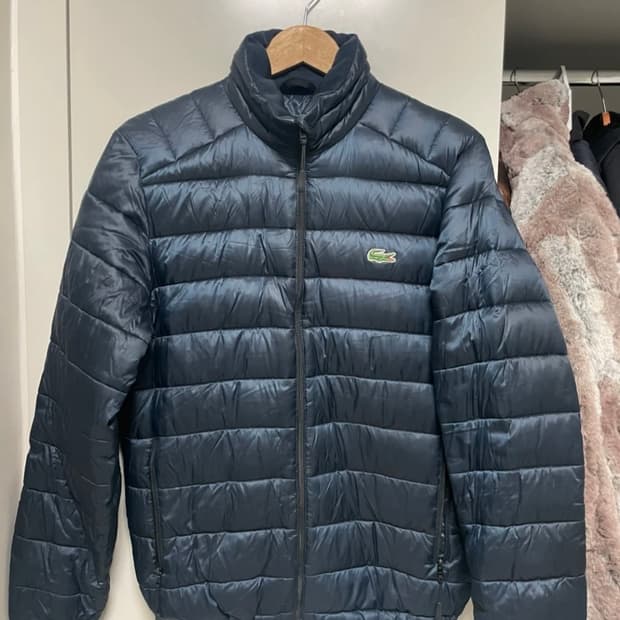 라코스테 경량패딩 M