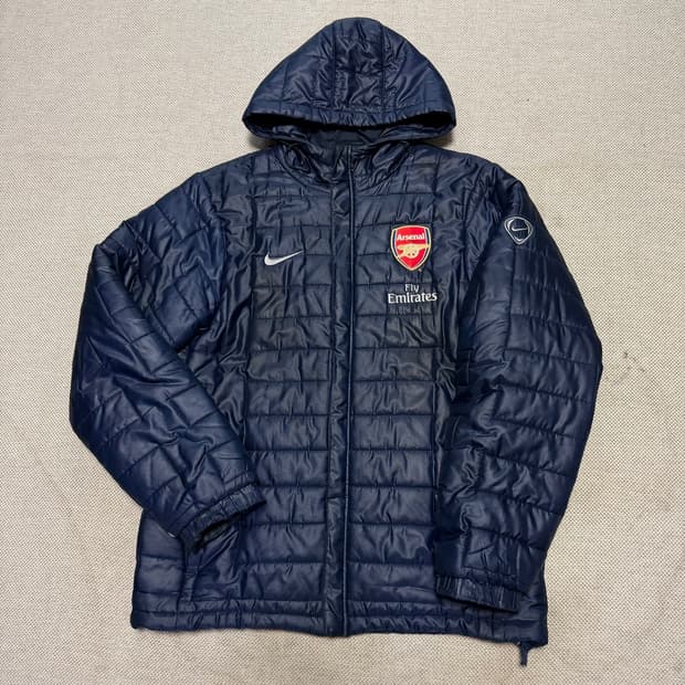 나이키 아스날 경량패딩