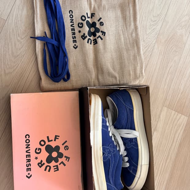 컨버스 골프왕 르플레르 블루 280