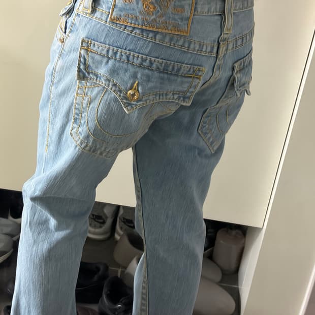 트루릴리젼 연청 팬츠 판매합니다