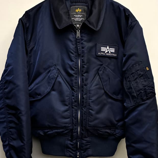 (M/105)알파인더스트리 cwu45 플라이트 항공점퍼 ma1