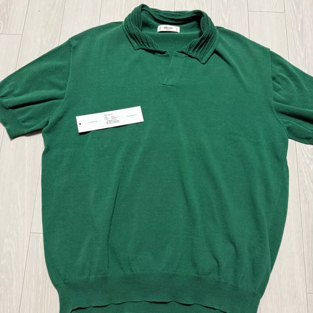 벨리에 홀 가먼트 폴로 니트