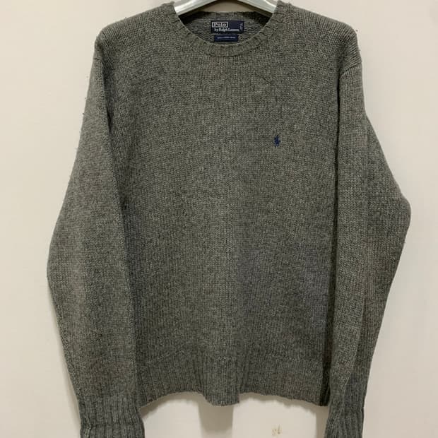 폴로 랄프로렌 램스울 니트