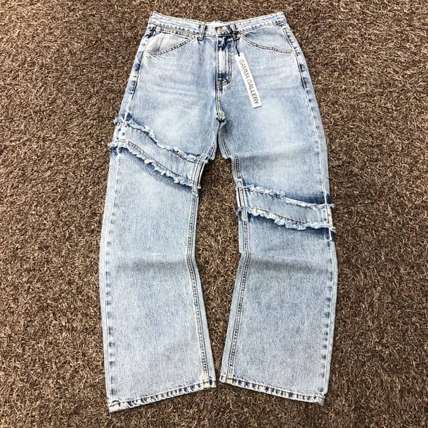 M 감마갤러리 웨이브진 데님 팬츠