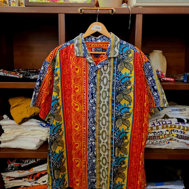 CHAPS Ralph Lauren 패턴 셔츠 (XL)
