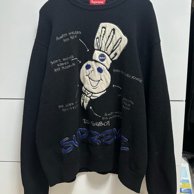 슈프림 도우보이 니트 L사이즈