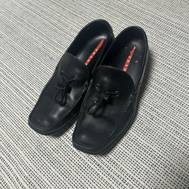 prada 빈티지 프라다 스포츠 스트링 로퍼