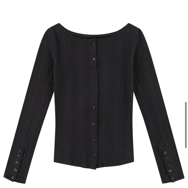 코이세이오 투웨이 롱슬리브 차콜