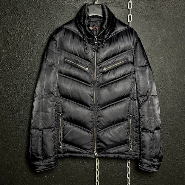 MICHEL KLEIN – Black Down Jacket  1981년 