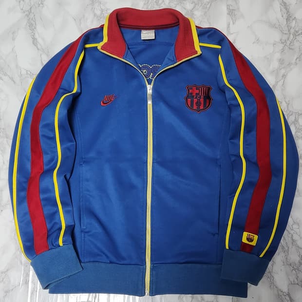 나이키 바르셀로나 08-09 트레이닝 져지 자켓