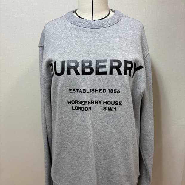 버버리 burberry 그레이 맨투맨