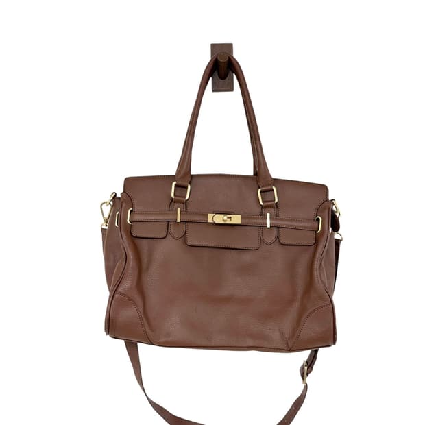 Sisley 브라운 숄더백