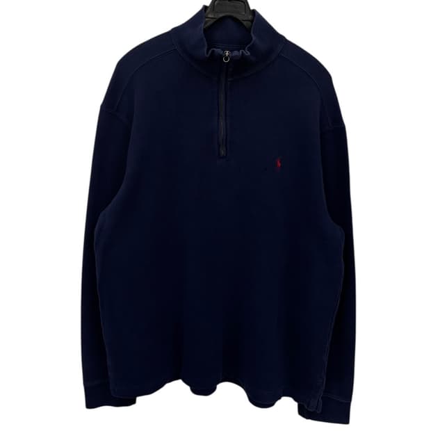 폴로랄프로렌 울 니트 반집업