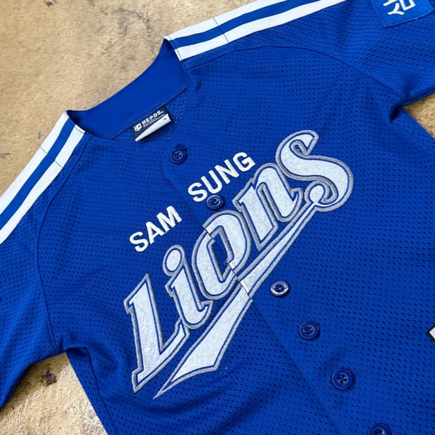 [5] 삼성 라이온즈 야구 유니폼 블루 b15