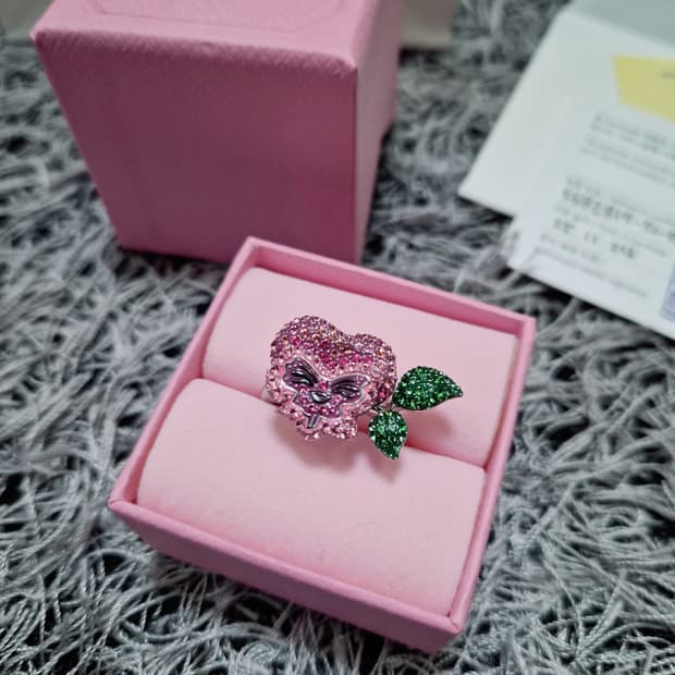 스와로브스키 앨리스 디즈니 반지