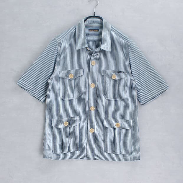 BLUE/BLUE _ work shirt