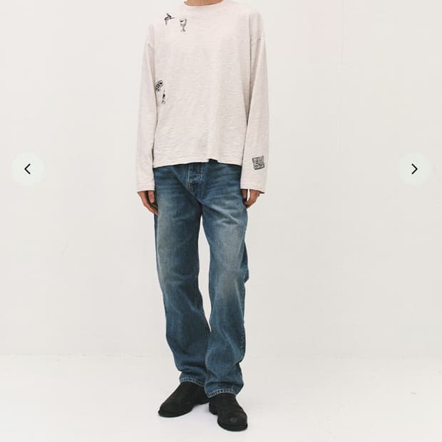 Surface edition Lost straight denim