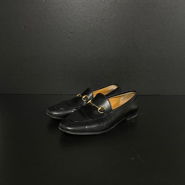 [38] GUCCI 구찌 조르단 홀스빗 레더 로퍼