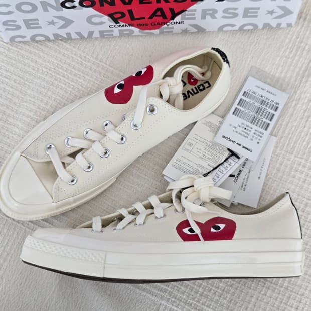 new 컨버스 꼼데가르송 chuck70 265mm