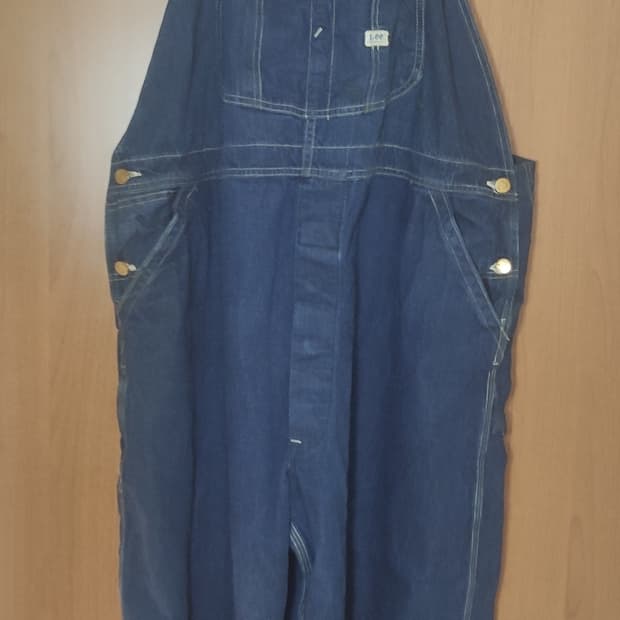 70s Lee 데님 오버롤 빅사이즈