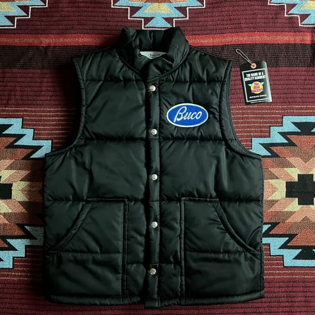 리얼맥코이 부코 나일론 베스트 패딩 BUCO VEST