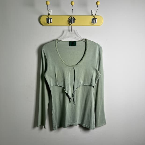 장 폴 고티에 주니어 고티에 레이어드 컷아웃 롱슬리브 