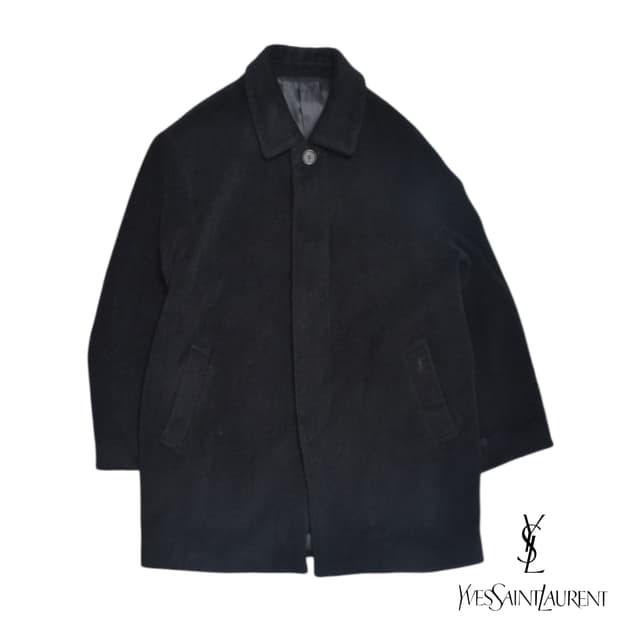 90s 입생로랑 울 코트 