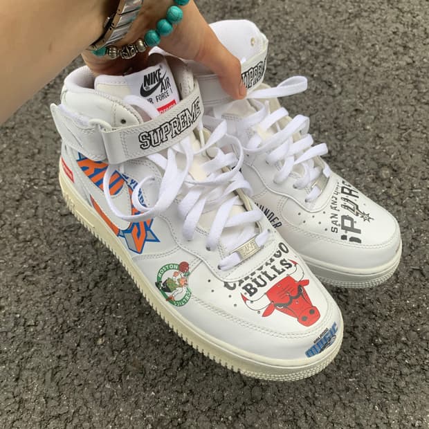 Nike × Supreme × NBA Air Force 1 Mid