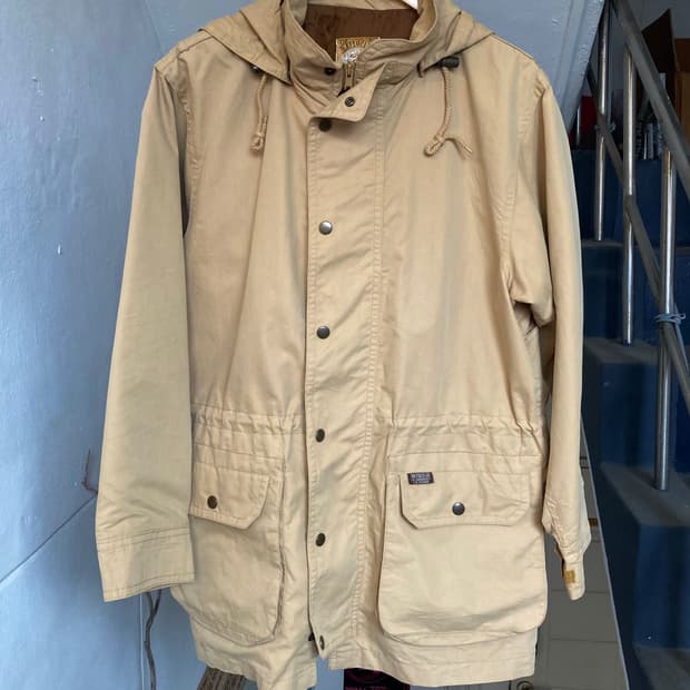 빈티지 야상 사파리 자켓