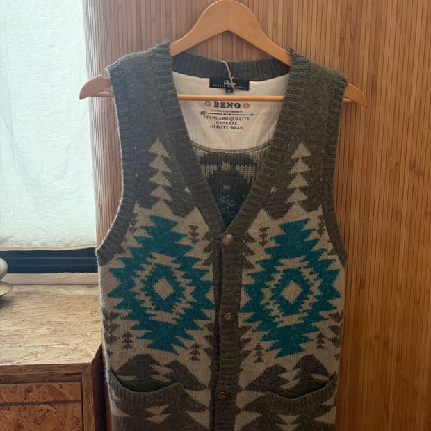 BENO WOOL VEST 