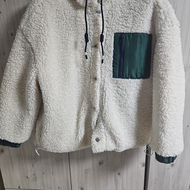 ZARA 후리스 후드 자켓