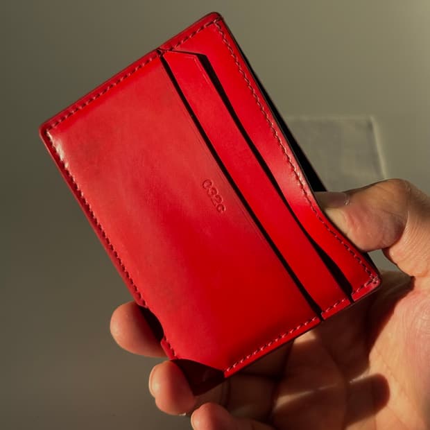 032C 카드 홀더 레드