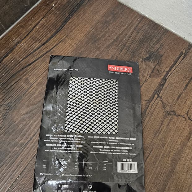 Japan 블랙 망사 스타킹