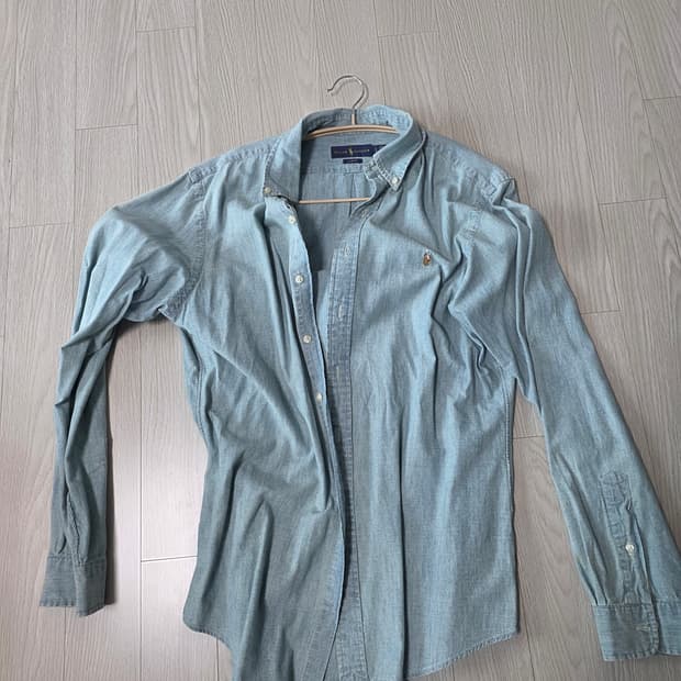 랄프로렌 데님 셔츠 L 슬림핏