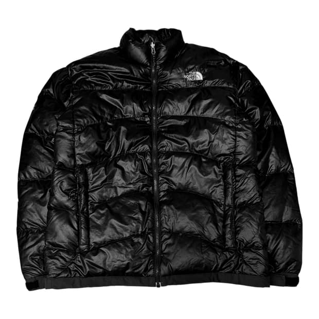 노스페이스 써밋 아콘카구아 구스다운 블랙 패딩