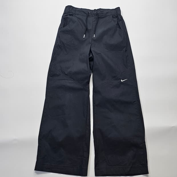 나이키 블랙 트랙팬츠 바람막이 와이드 바지