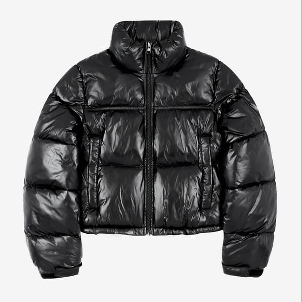 오드스튜디오 글로스 에코 푸퍼 숏패딩