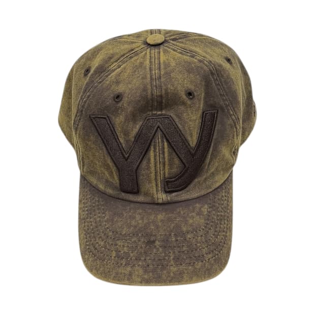 OPENYY 오픈와이와이 볼캡 모자 옐로우 브라운