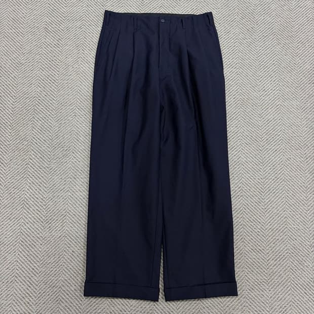 요지야마모토 울블렌드 슬랙스 v3549