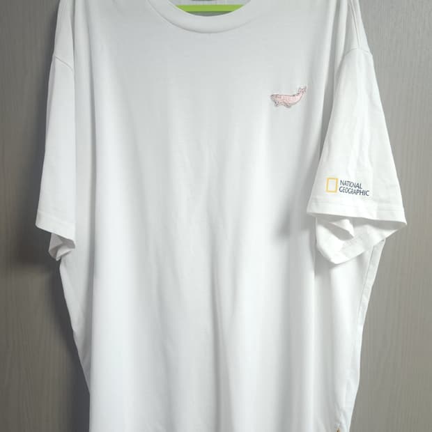 내셔널지오그래픽 고래 반팔 티셔츠, 2XL