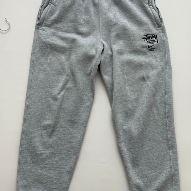 나이키 스투시 NRG 스웻 팬츠 헤더 그레이 US/EU S사이즈