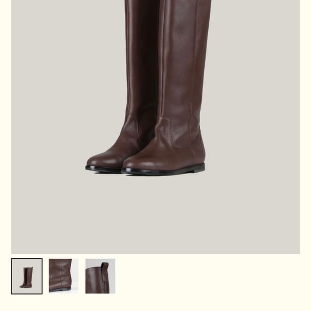 아우로 카우걸 부츠 브라운- Ouro cowgirl boots