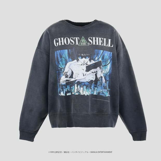 [xl]세인트미카엘 gost shell 고스트쉘 스웻셔츠 새상품