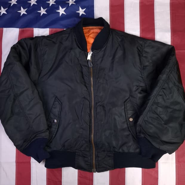 80's 밀리터리 민수용 미공군 MA-1 항공자켓