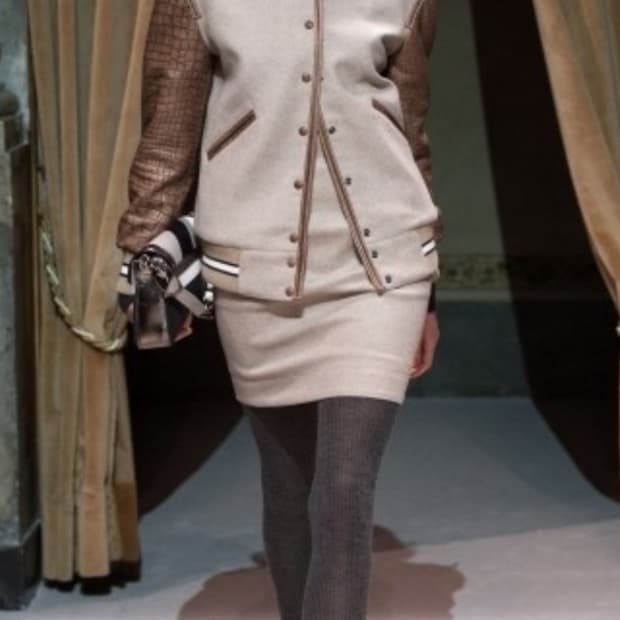 Fay 2014FW 레더스타디움자켓 S