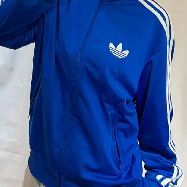 아디다스 파이어버드 블루 트랙탑