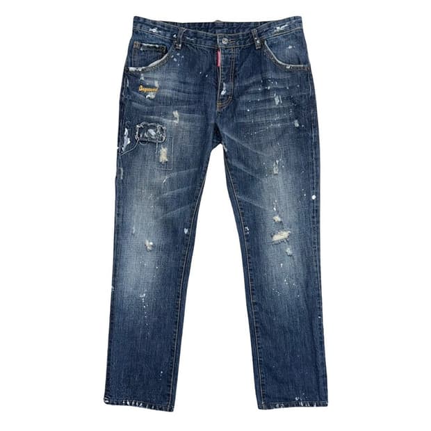 DSQUARED2 페인트 데님 팬츠 54